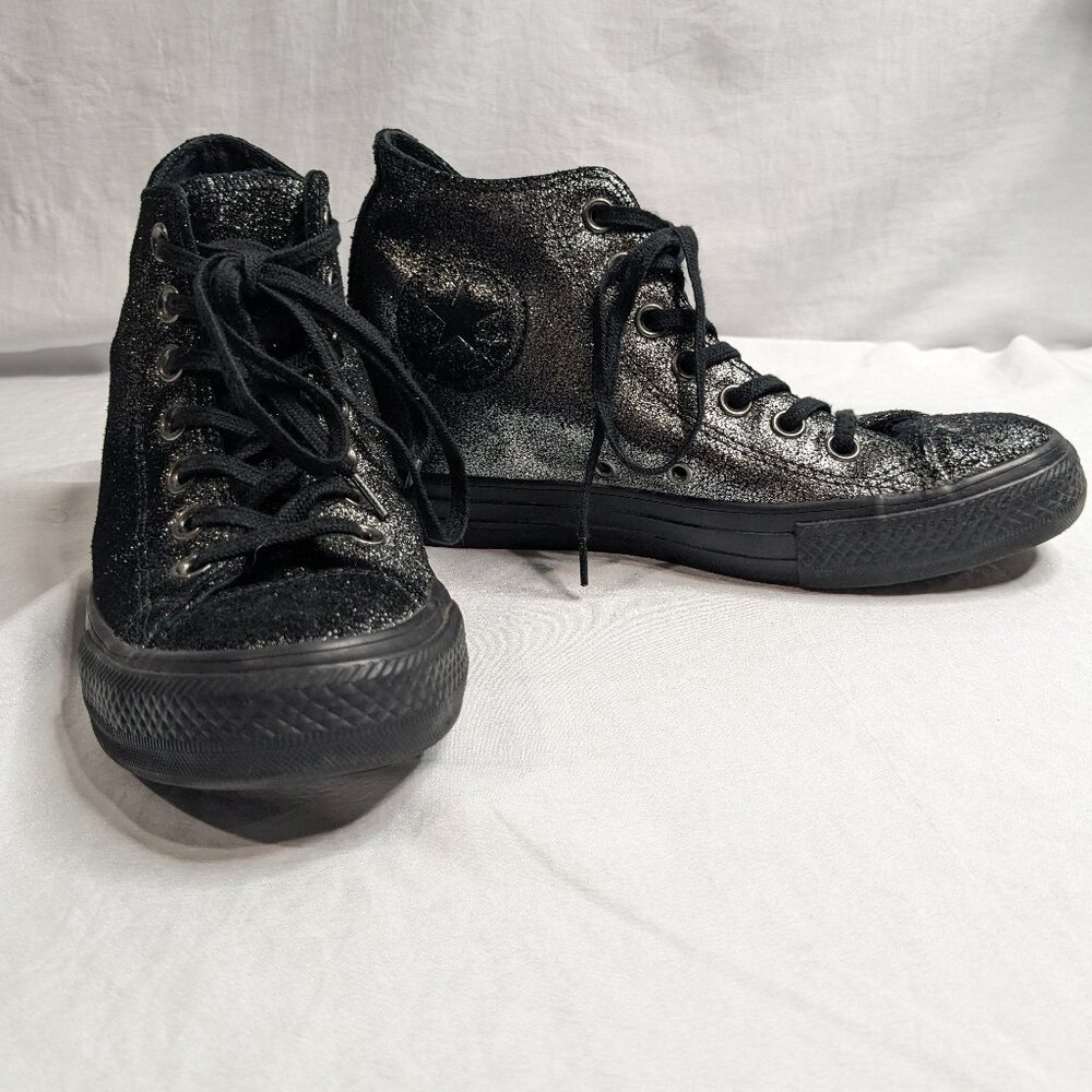 Converse All Star glitter Wedge Sneakers
